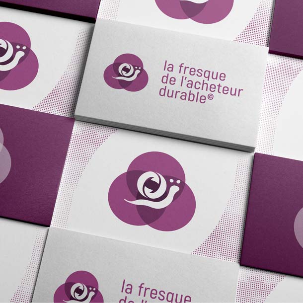 aperçu du logo responsive de la Fresque de l'Acheteur Durable - graphiste Toulouse